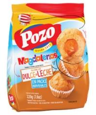 MAGDALENAS POZO VAI DULCE DE LECHE 200g maf
